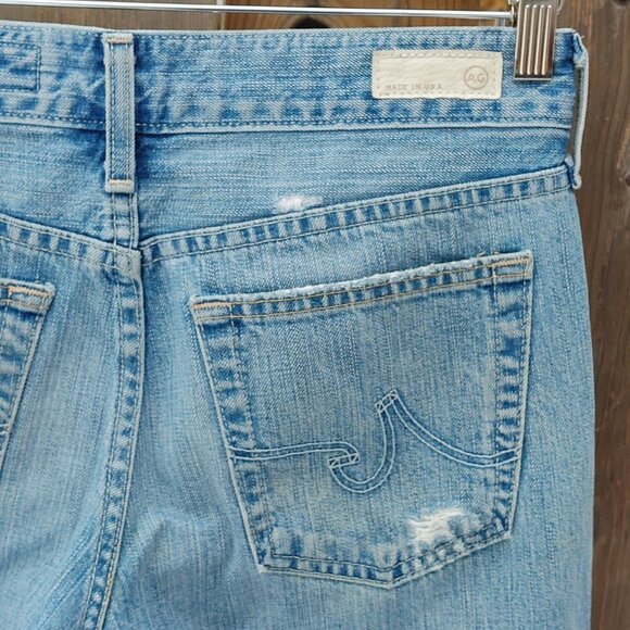 Attractive ADRIANO GOLDSCHMIED Piper Crop Slouchy Slim Crop Jean Women's 27R - Picture 9 of 11